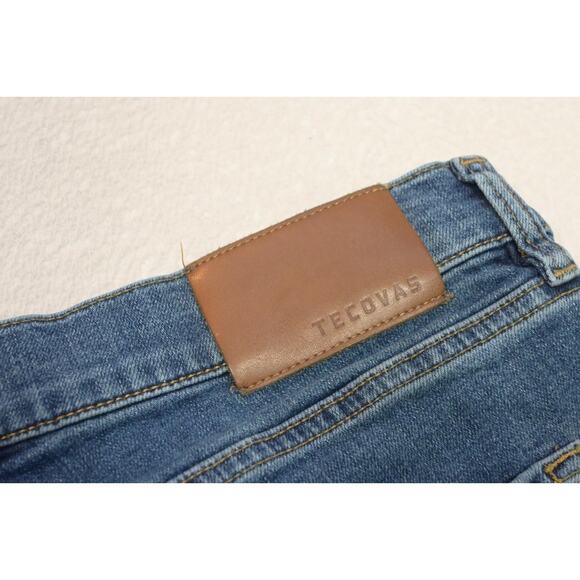 Tecovas Standard Fit Western Stretch Rugged Blue Jeans Mens Size 38 x 32 - Picture 1 of 10